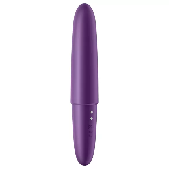 Satisfyer - vibrador bullet recarregável à prova d'água - violeta