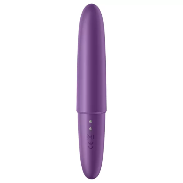 Satisfyer - vibrador bullet recarregável à prova d'água - violeta