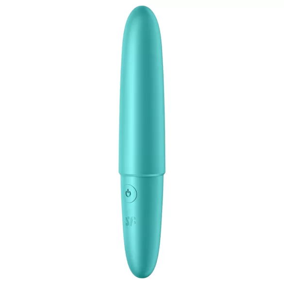 Satisfyer - vibrador bullet recarregável à prova d'água - turquesa