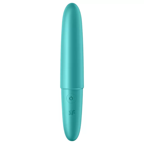 Satisfyer - vibrador bullet recarregável à prova d'água - turquesa
