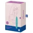 Satisfyer - vibrador bullet recarregável à prova d'água - turquesa