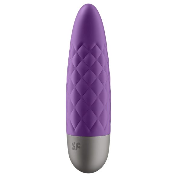 Satisfyer - vibrador bullet recarregável e à prova d'água - cor violeta