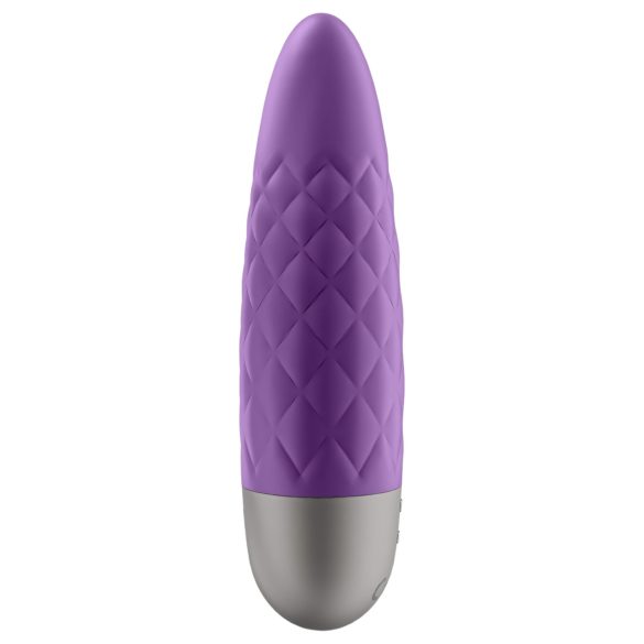 Satisfyer - vibrador bullet recarregável e à prova d'água - cor violeta