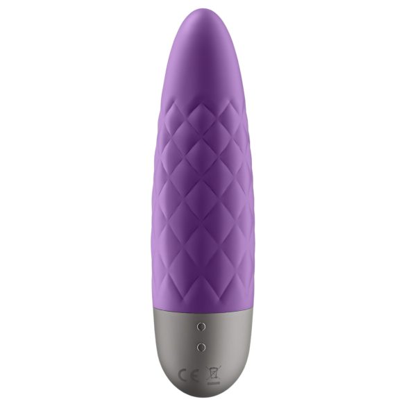 Satisfyer - vibrador bullet recarregável e à prova d'água - cor violeta