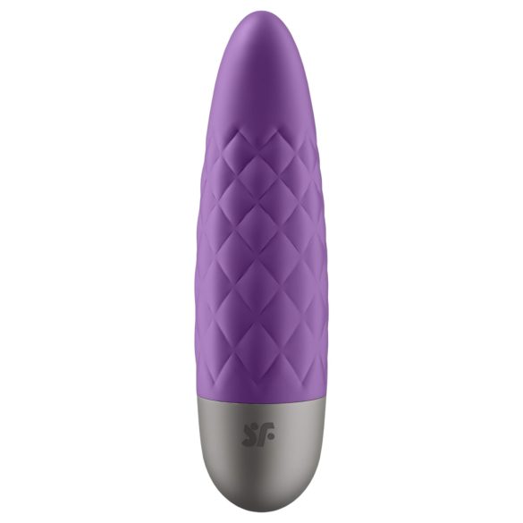 Satisfyer - vibrador bullet recarregável e à prova d'água - cor violeta