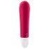 Satisfyer - vibrador bullet recarregável à prova d’água - vermelho