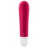 Satisfyer - vibrador bullet recarregável à prova d’água - vermelho