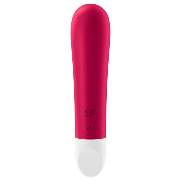 Satisfyer - vibrador bullet recarregável à prova d’água - vermelho
