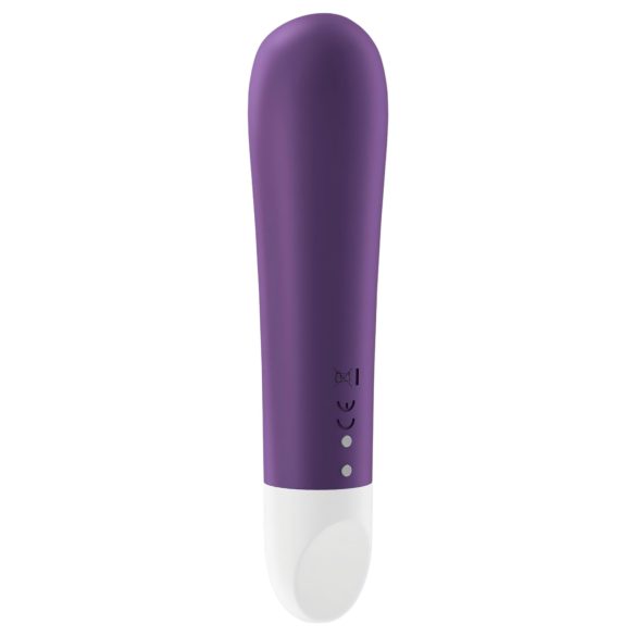 Satisfyer - vibrador bullet recarregável e à prova d'água - roxo