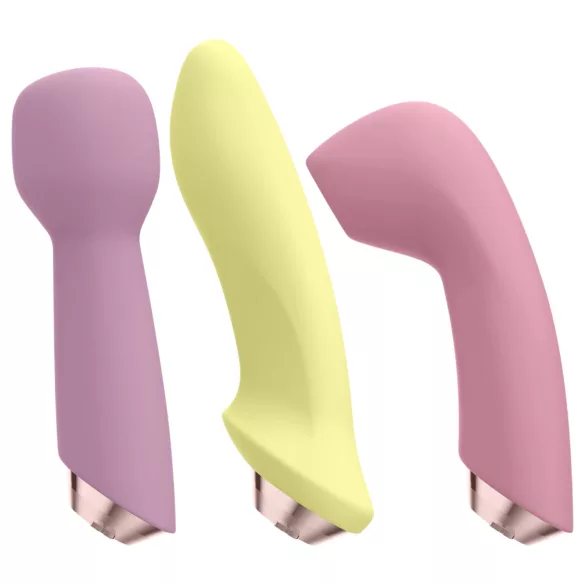 Satisfyer Marvelous Four - kit vibrador recarregável 4 em 1