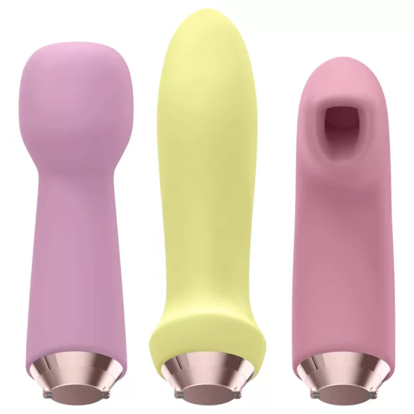 Satisfyer Marvelous Four - kit vibrador recarregável 4 em 1