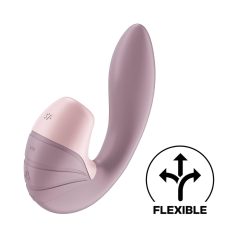   Satisfyer Supernova - vibrador sucção e vibração recarregável 2 em 1 - rosa