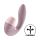 Satisfyer Supernova - vibrador sucção e vibração recarregável 2 em 1 - rosa