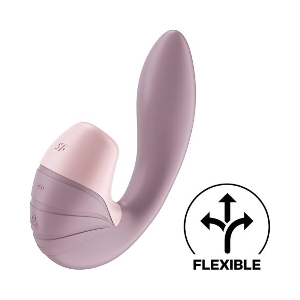 Satisfyer Supernova - vibrador sucção e vibração recarregável 2 em 1 - rosa