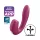 Satisfyer Sunray - vibrador 2em1 com ondas de ar, recarregável (vermelho)
