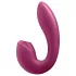 Satisfyer Sunray - vibrador 2em1 com ondas de ar, recarregável (vermelho)