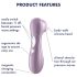 Satisfyer Pro 2 Gen2 - vibrador clitóris recarregável - violeta