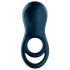 Satisfyer Epic Duo - anel peniano vibratório control app - silicone preto