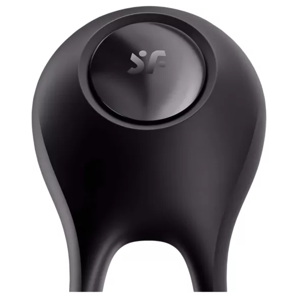 Satisfyer Majestic Duo - anel peniano recarregável e à prova d'água (preto)