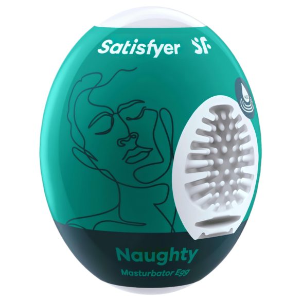 Satisfyer Egg Naughty - masturbador masculino tipo ovo - unidade