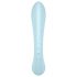Satisfyer Triple Oh - vibrador recarregável com estimulador de clitóris - azul