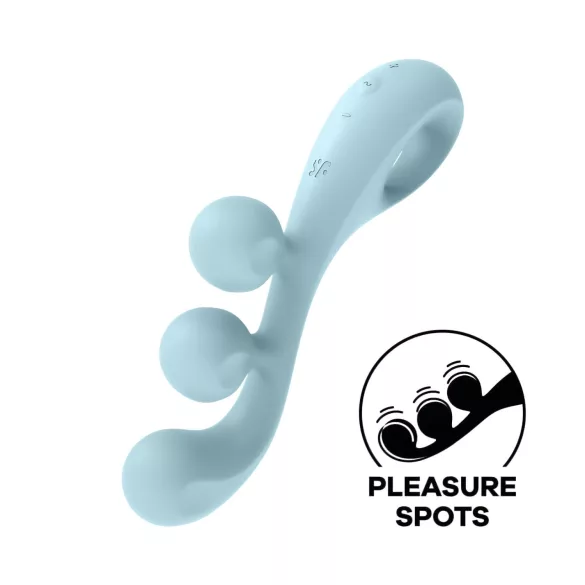 Satisfyer Tri Ball 2 - vibrador multifunções recarregável - menta