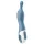 Satisfyer A-Mazing 1 - vibrador ponto A recarregável - silicone azul