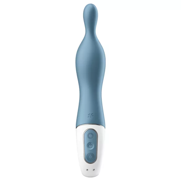 Satisfyer A-Mazing 1 - vibrador ponto A recarregável - silicone azul