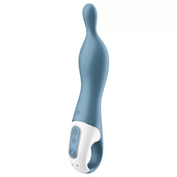 Satisfyer A-Mazing 1 - vibrador ponto A recarregável - silicone azul