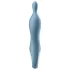 Satisfyer A-Mazing 1 - vibrador ponto A recarregável - silicone azul