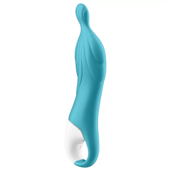 Satisfyer A-Mazing 2 - vibrador ponto A recarregável - silicone turquesa