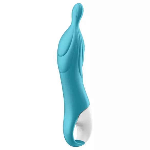 Satisfyer A-Mazing 2 - vibrador ponto A recarregável - silicone turquesa