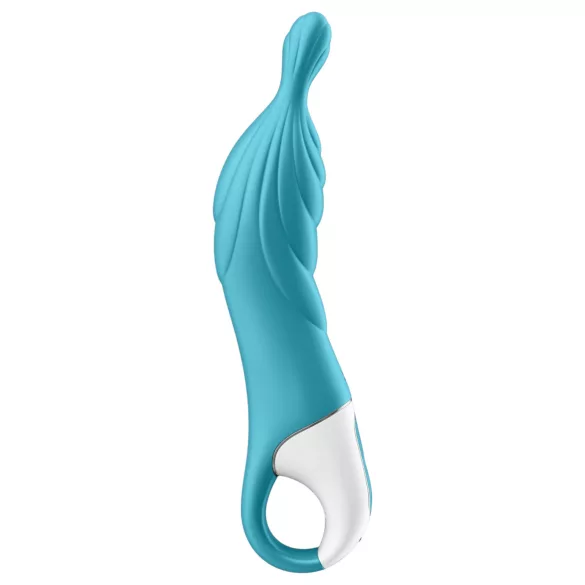 Satisfyer A-Mazing 2 - vibrador ponto A recarregável - silicone turquesa
