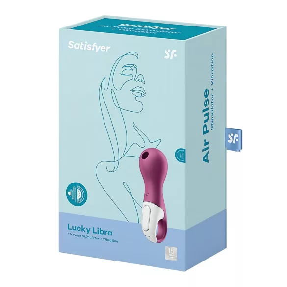 Satisfyer Lucky Libra - sugador clitoriano ondas de ar - lilás
