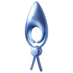  Satisfyer Sniper - anel peniano vibratório recarregável - silicone azul