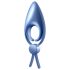 Satisfyer Sniper - anel peniano vibratório recarregável - silicone azul
