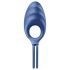 Satisfyer Swordsman - anel peniano vibratório recarregável - silicone azul