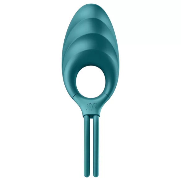 Satisfyer Swordsman - anel peniano vibratório recarregável (verde)