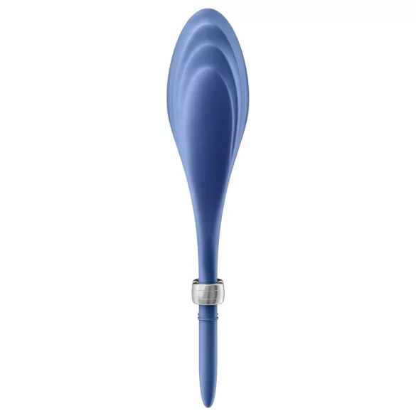 Satisfyer Duelist - anel peniano vibratório recarregável (azul)
