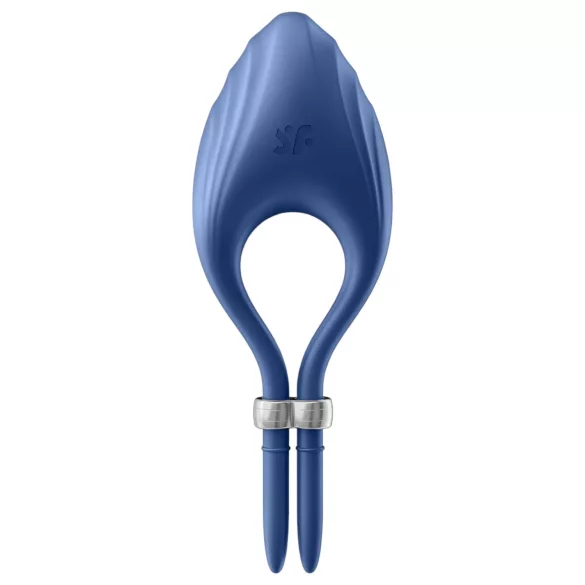 Satisfyer Duelist - anel peniano vibratório recarregável (azul)