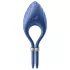Satisfyer Duelist - anel peniano vibratório recarregável (azul)