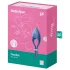 Satisfyer Duelist - anel peniano vibratório recarregável (azul)