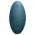 Satisfyer Vulva Lover 1 - vibrador clitóris sucção recarregável - azul