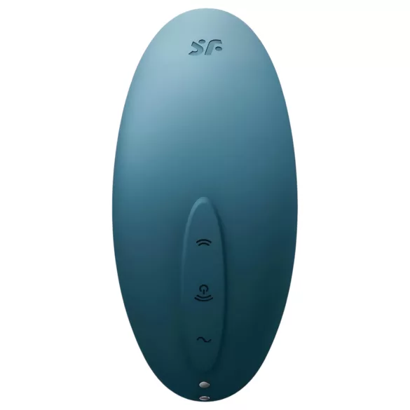 Satisfyer Vulva Lover 2 - vibrador clitóris sucção recarregável - azul