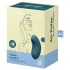Satisfyer Vulva Lover 2 - vibrador clitóris sucção recarregável - azul