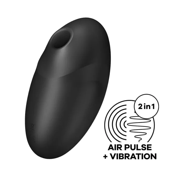 Satisfyer Vulva Lover 3 - sugador clitóris ondas de ar - preto