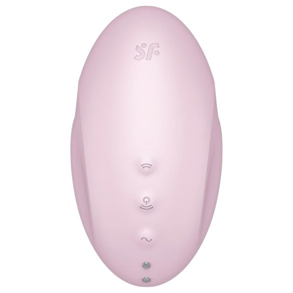 Satisfyer Vulva Lover 3 - sugador de clitóris recarregável a ar - rosa