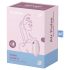 Satisfyer Vulva Lover 3 - sugador de clitóris recarregável a ar - rosa