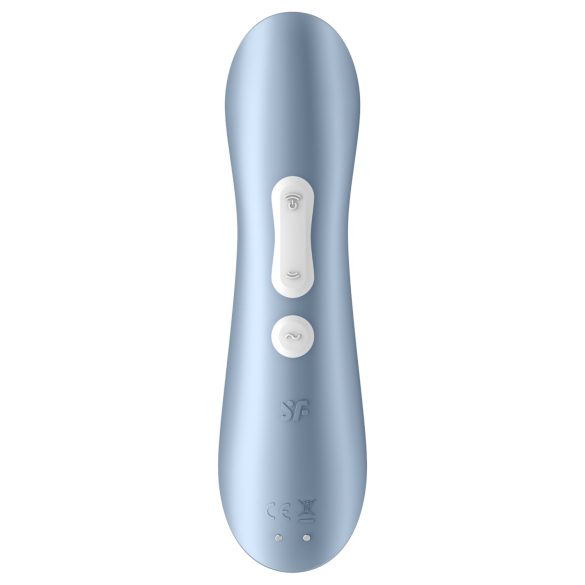 Satisfyer Pro 2+ - vibrador clitóris sucção - azul