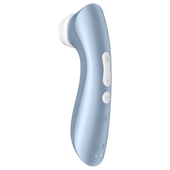 Satisfyer Pro 2+ - vibrador clitóris sucção - azul
